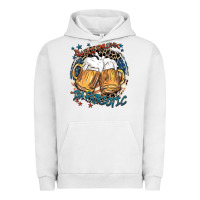 Pigment Lunar Rock I'm not drunk i'm patriotic Urban Hoodie - FaDigitalArtStudio