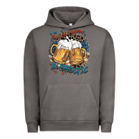 Pigment Tornado I'm not drunk i'm patriotic Urban Hoodie - FaDigitalArtStudio