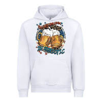 White I'm not drunk i'm patriotic Urban Hoodie - FaDigitalArtStudio