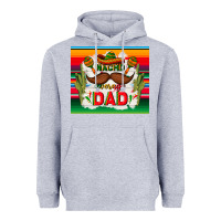 Heather Grey nacho average dad father's day Heavyweight Hoodie - TumblerDesignByShophia