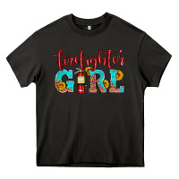Firefighter Son Girl Heavy Core Tee | Teevron