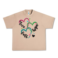 Burro faith hope love Urban Heavy Tee - MaliasSmallBusiness