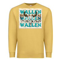 Antique Gold wallen with bull skull Premium Sweatshirt - TumblerDesignByShophia