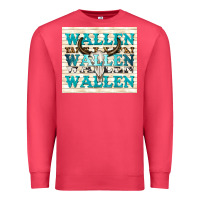 Cardinal wallen with bull skull Premium Sweatshirt - TumblerDesignByShophia