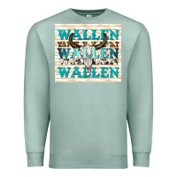 Seafoam wallen with bull skull Premium Sweatshirt - TumblerDesignByShophia
