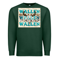Sports Green wallen with bull skull Premium Sweatshirt - TumblerDesignByShophia