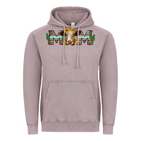 Vintage Zinc sunflower hereford cattle and cactus  mom Vintage Hoodie - Jasminsmagicworld