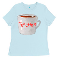 Baby Blue teachers mug  fa element Ladies Tee - FaDigitalArtStudio