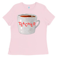 Bubblegum Pink teachers mug  fa element Ladies Tee - FaDigitalArtStudio