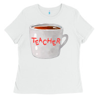 White teachers mug  fa element Ladies Tee - FaDigitalArtStudio