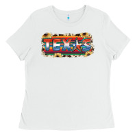 White Texas Ladies Tee - JahusDesignShop