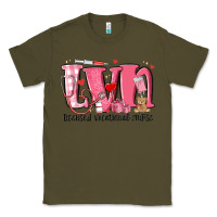 Army Green lvn licensed vocational nurse valentine's day Classic Tee - MaliasSmallBusiness