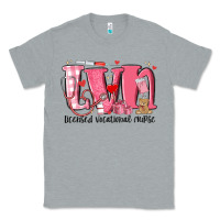 Heather Grey lvn licensed vocational nurse valentine's day Classic Tee - MaliasSmallBusiness