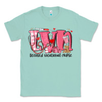 Seafoam lvn licensed vocational nurse valentine's day Classic Tee - MaliasSmallBusiness
