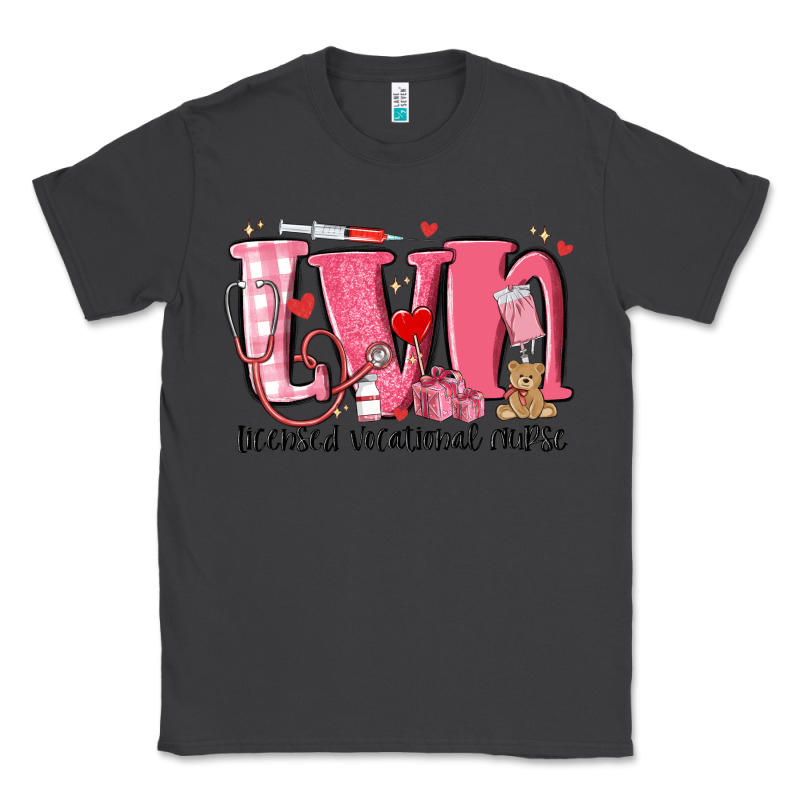 Lvn Licensed Vocational Nurse Valentine's Day Classic Tee by MaliasSmallBusiness | Teevron