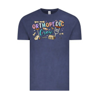 Vintage Denim orthopedic crew Vintage Tee - MaliasSmallBusiness
