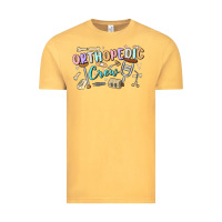 Vintage Mustard orthopedic crew Vintage Tee - MaliasSmallBusiness