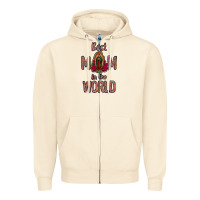 Best Mom In The World Zipper Hoodie | Teevron