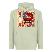 Matcha red white and bbq usa flag Heavyweight Hoodie - TumblerDesignByShophia