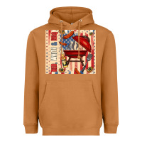 Meerkat red white and bbq usa flag Heavyweight Hoodie - TumblerDesignByShophia