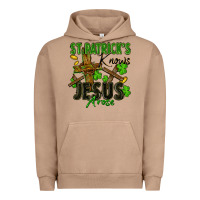Pigment Burro St. Patrick's knows Jesus arose Urban Hoodie - FaDigitalArtStudio