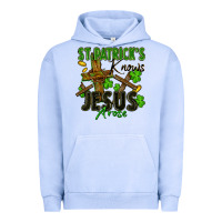 Pigment Grape Ice St. Patrick's knows Jesus arose Urban Hoodie - FaDigitalArtStudio