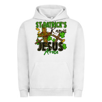 Pigment Lunar Rock St. Patrick's knows Jesus arose Urban Hoodie - FaDigitalArtStudio