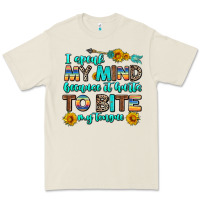 Bone i speak my mind because it hurts to bite my tongue Premium Tee - AdoDesignShop
