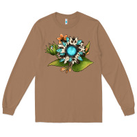 Toasted Coconut gemstone sunflower Long Sleeve Tee - JahusDesignShop