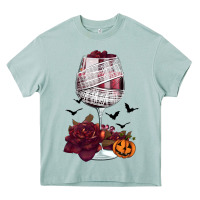 Arona halloween roses wine Heavy Core Tee - FaDigitalArtStudio