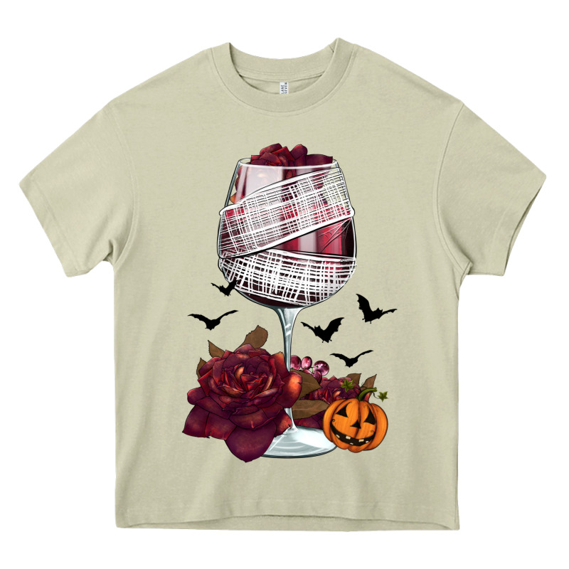 Halloween Roses Wine Heavy Core Tee by FaDigitalArtStudio | Teevron