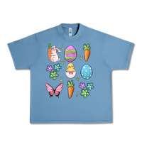 Pebble Blue easter elementary Urban Heavy Tee - MaliasSmallBusiness