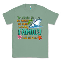 Sage there's nowhere else i'd rather be than with my fa Classic Tee - MaliasSmallBusiness