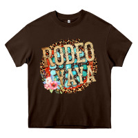Chocolate Brown rodeo yaya Heavy Core Tee - RacoonDesign
