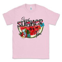 Bubblegum Pink sweet summer time Classic Tee - CowhideDigitalArt