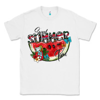 White sweet summer time Classic Tee - CowhideDigitalArt