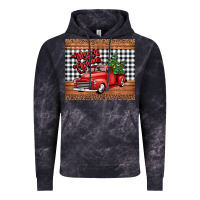 Cloud Black merry Christmas truck Vintage Hoodie - Jasminsmagicworld