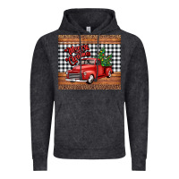 Merry Christmas Truck Vintage Hoodie | Teevron