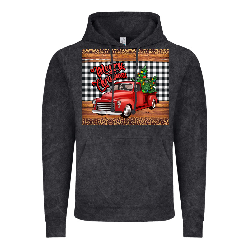 Merry Christmas Truck Vintage Hoodie by Jasminsmagicworld | Teevron