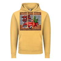 Vintage Mustard merry Christmas truck Vintage Hoodie - Jasminsmagicworld