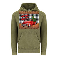 Vintage Olive merry Christmas truck Vintage Hoodie - Jasminsmagicworld