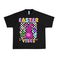 Black easter vibes peep faux sequin Urban Heavy Tee - MaliasSmallBusiness