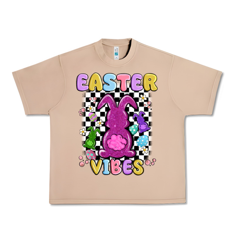 Easter Vibes Peep Faux Sequin Urban Heavy Tee by MaliasSmallBusiness | Teevron