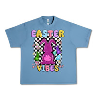 Pebble Blue easter vibes peep faux sequin Urban Heavy Tee - MaliasSmallBusiness