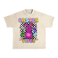 Sandshell easter vibes peep faux sequin Urban Heavy Tee - MaliasSmallBusiness