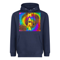 Navy mama tie dye Heavyweight Hoodie - TumblerDesignByShophia