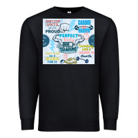 Black perfect body loading Premium Sweatshirt - TumblerDesignByShophia