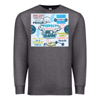 Charcoal Heather perfect body loading Premium Sweatshirt - TumblerDesignByShophia