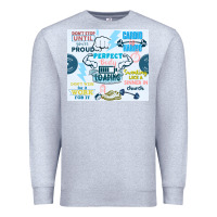 Heather Grey perfect body loading Premium Sweatshirt - TumblerDesignByShophia