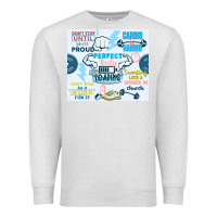 Oatmeal Heather perfect body loading Premium Sweatshirt - TumblerDesignByShophia